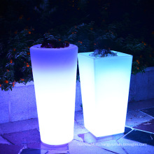 Напольный световой цветочный горшок /плантатор ваза цветок декоративные светодиодные фонари